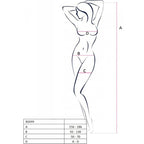 PASSION - BS099 WHITE BODYSTOCKING ONE SIZE - Amore24