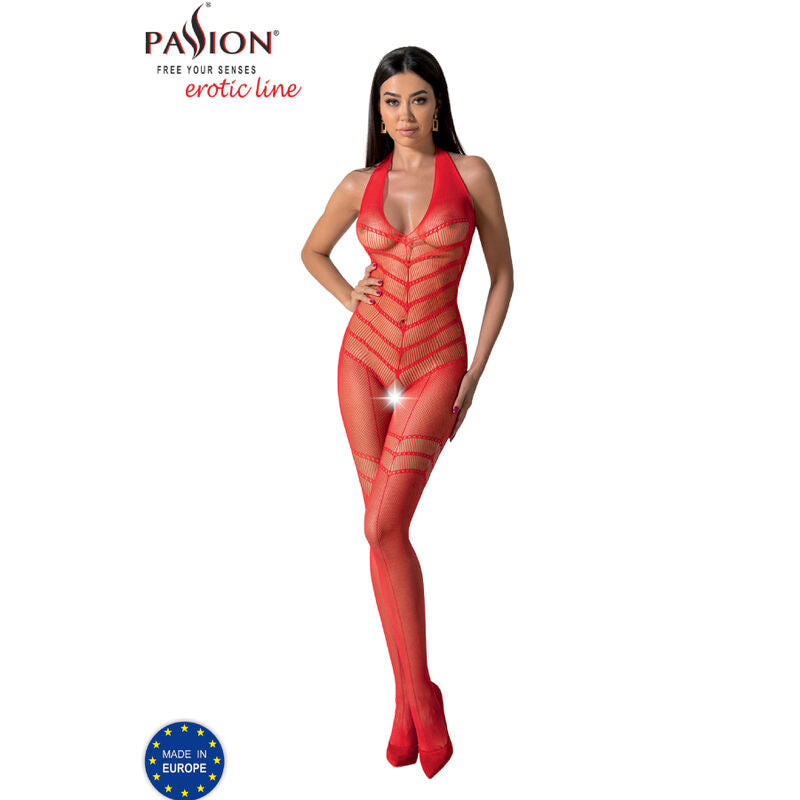 PASSION - BS100 WHITE BODYSTOCKING ONE SIZE - Amore24