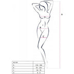 PASSION - BS100 WHITE BODYSTOCKING ONE SIZE - Amore24
