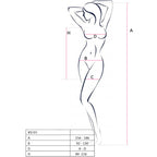 PASSION - BS101 WHITE BODYSTOCKING ONE SIZE - Amore24