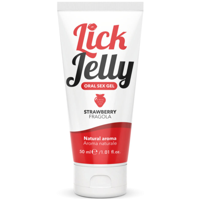 INTIMATELINE - LICK JELLY STRAWBERRY LUBRICANT 50 ML - Amore24