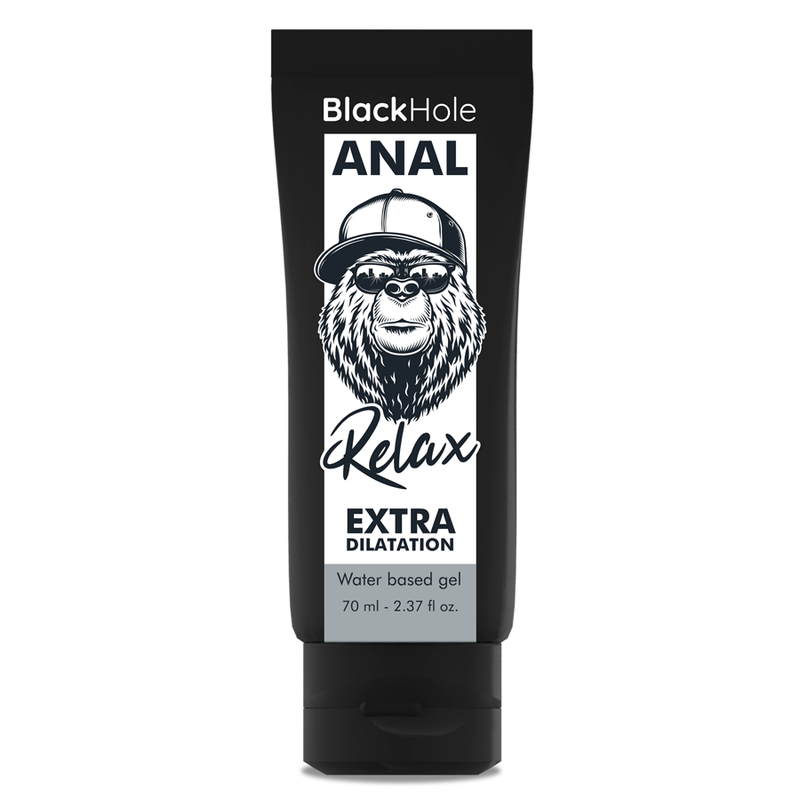 BLACK HOLE -  WATER BASE GEL ANAL DILATION 70 ML - Amore24