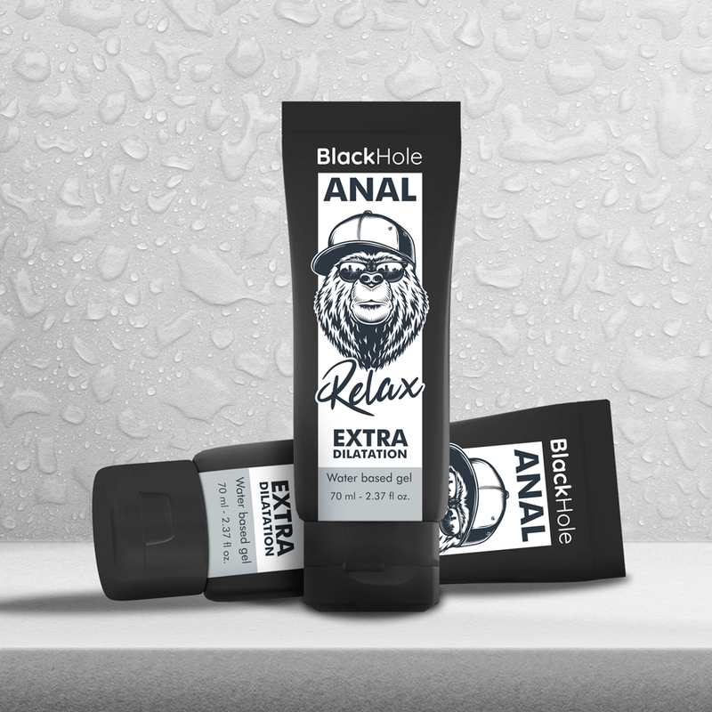 BLACK HOLE -  WATER BASE GEL ANAL DILATION 70 ML - Amore24