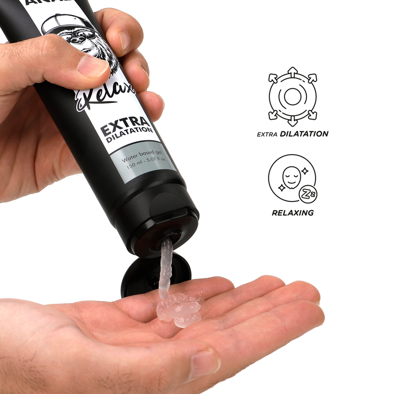 BLACK HOLE - WATER BASE GEL ANAL DILATION 150 ML - Amore24