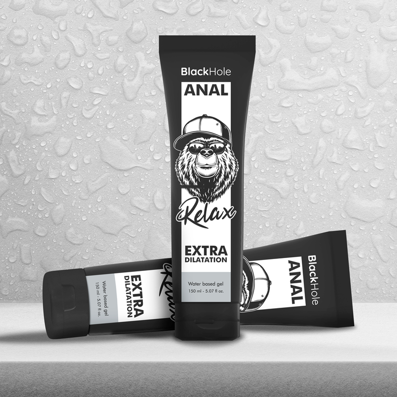 BLACK HOLE - WATER BASE GEL ANAL DILATION 150 ML - Amore24