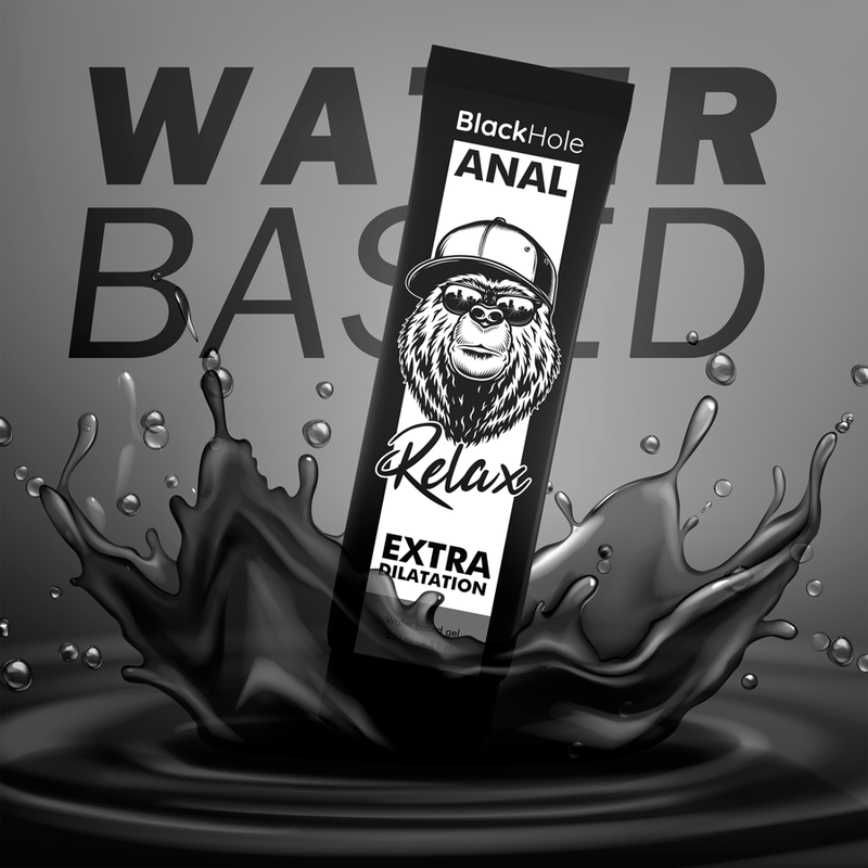 BLACK HOLE - WATER BASE GEL ANAL DILATION 250 ML - Amore24