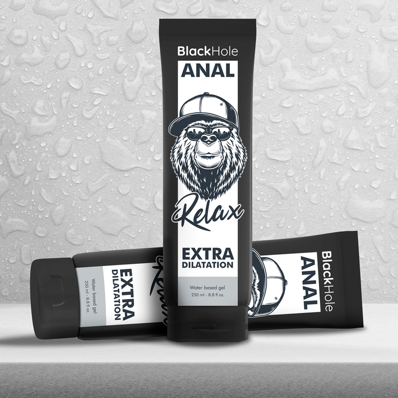 BLACK HOLE - WATER BASE GEL ANAL DILATION 250 ML - Amore24