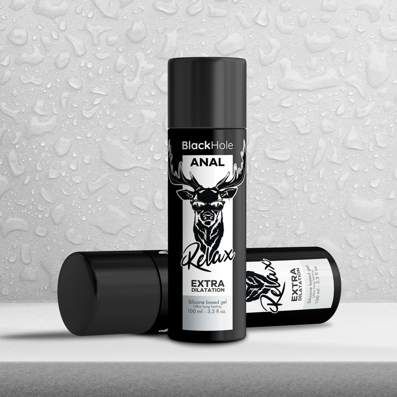 BLACK HOLE - GEL SILICONE BASE ANAL DILATION 100 ML - Amore24