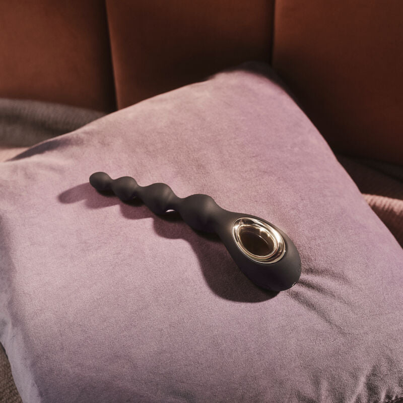 LELO - SORAYA BEADS BLACK ANAL MASSAGER - Amore24