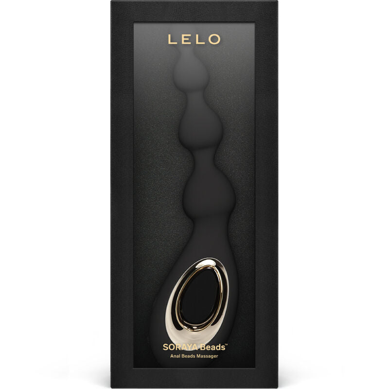 LELO - SORAYA BEADS BLACK ANAL MASSAGER - Amore24