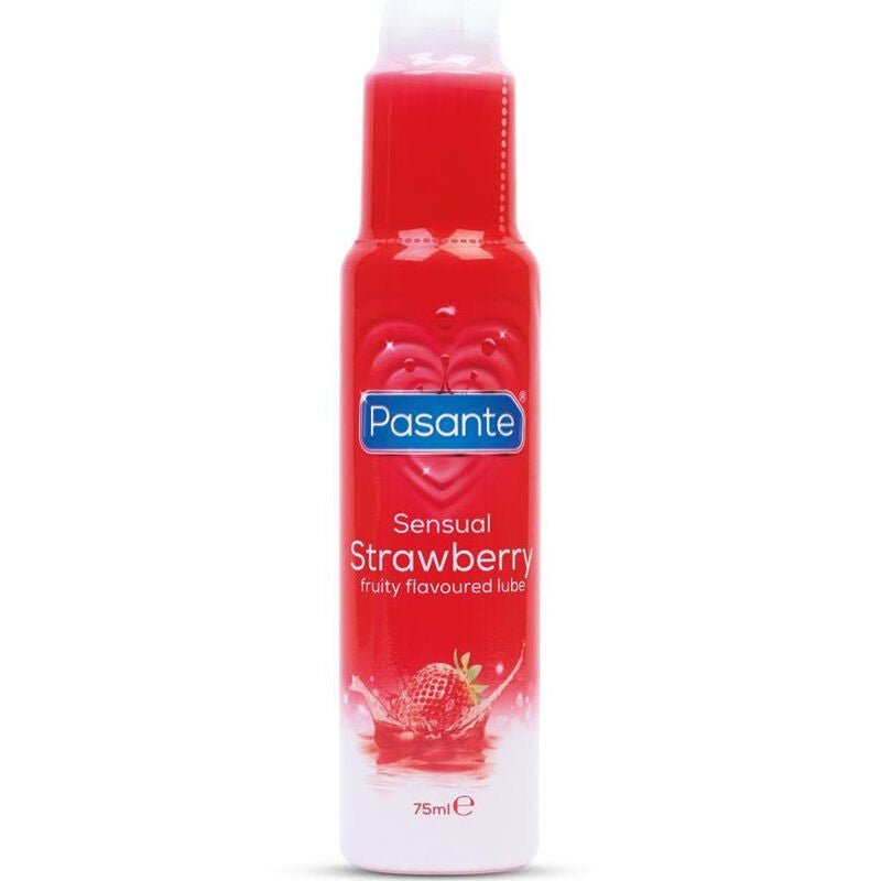 PASANTE - LUBRICANTE FLAVOR STRAWBERRY 75 ML - Amore24