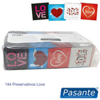 PASANTE - CONDOMS LOVE BAG 144 UNITS - Amore24