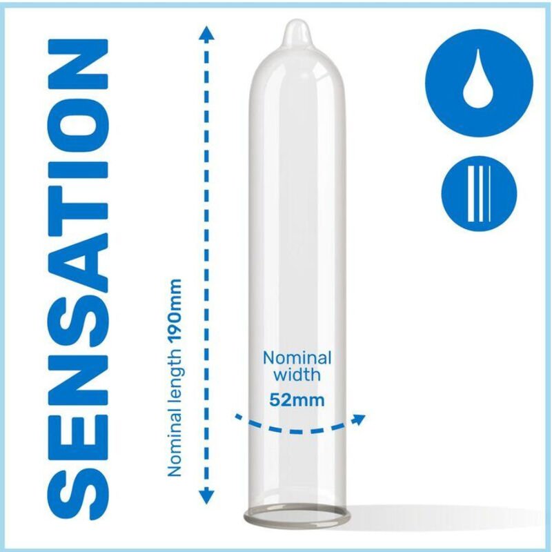 PASANTE - CONDOMS SENSITIVE BAG 144 UNITS - Amore24