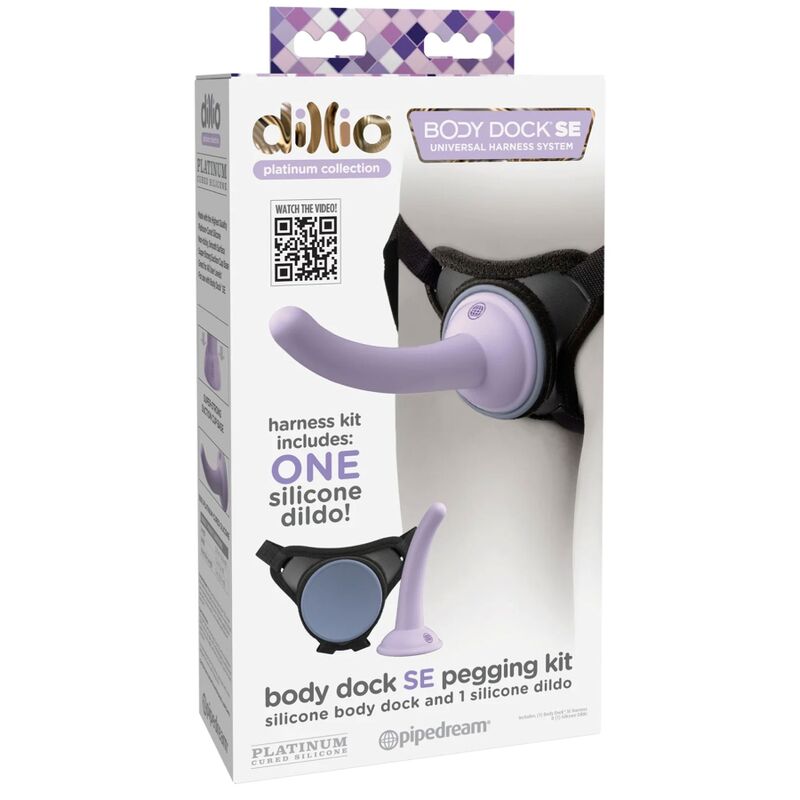 DILLIO - BODY DOCK VIOLET HARNESS - Amore24