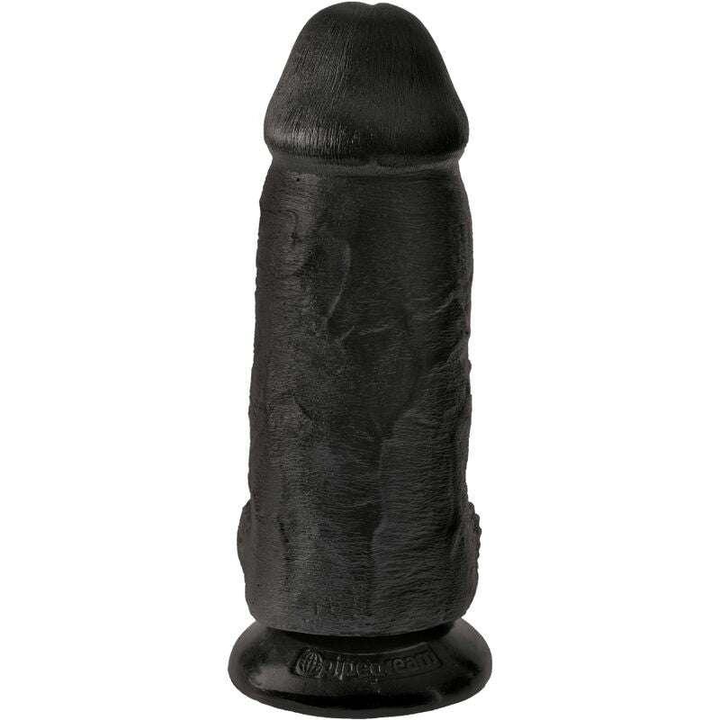 KING COCK - CHUBBY REALISTIC PENIS 23 CM BLACK - Amore24
