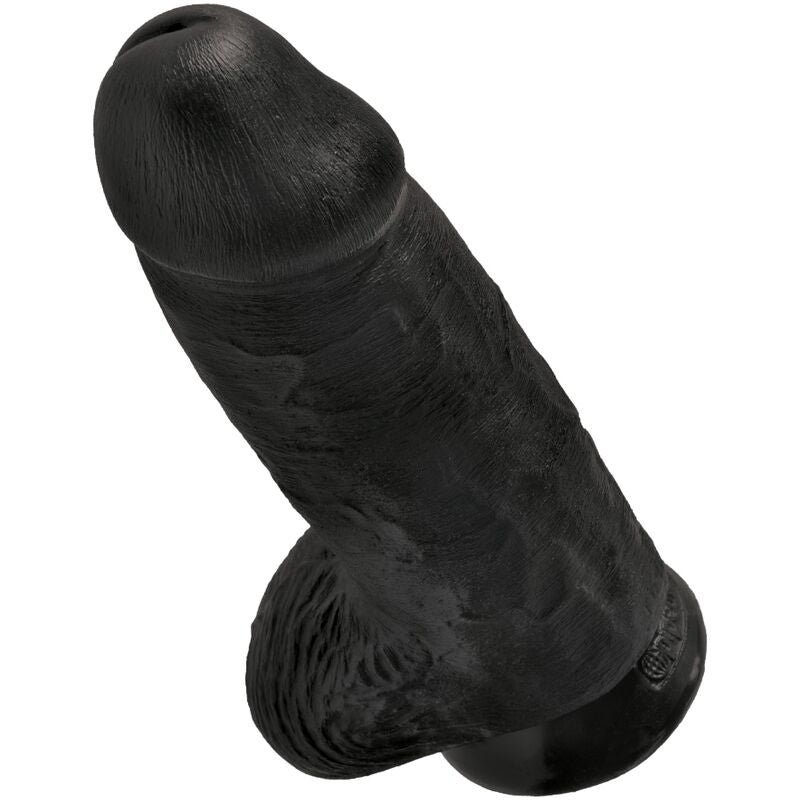 KING COCK - CHUBBY REALISTIC PENIS 23 CM BLACK - Amore24