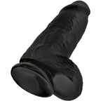 KING COCK - CHUBBY REALISTIC PENIS 23 CM BLACK - Amore24