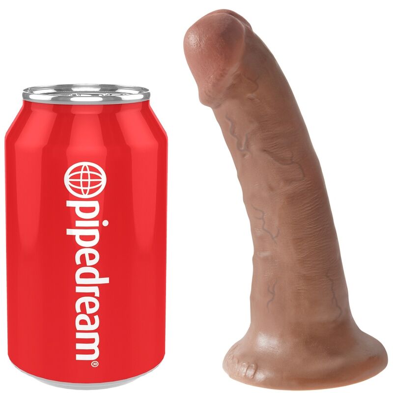 KING COCK - REALISTIC PENIS 15 CM CARAMEL - Amore24