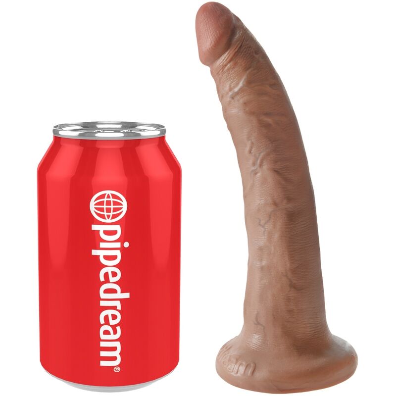 KING COCK - REALISTIC PENIS 17.5 CM CARAMEL - Amore24