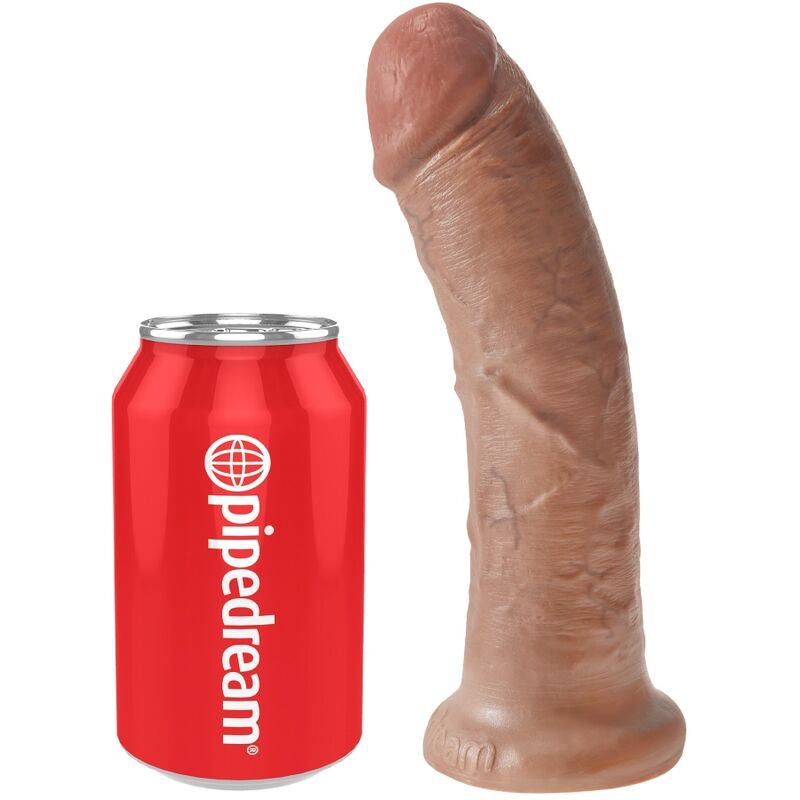 KING COCK - REALISTIC PENIS 19.5 CM CARAMEL - Amore24
