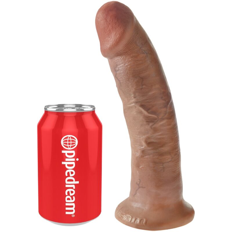 KING COCK - REALISTIC PENIS 21.7 CM CARAMEL - Amore24
