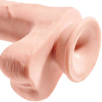 KING COCK - REALISTIC PENIS WITH BALLS 3D 24.8 CM LIGHT - Amore24