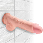 KING COCK - REALISTIC PENIS WITH BALLS 19.4 CM LIGHT - Amore24