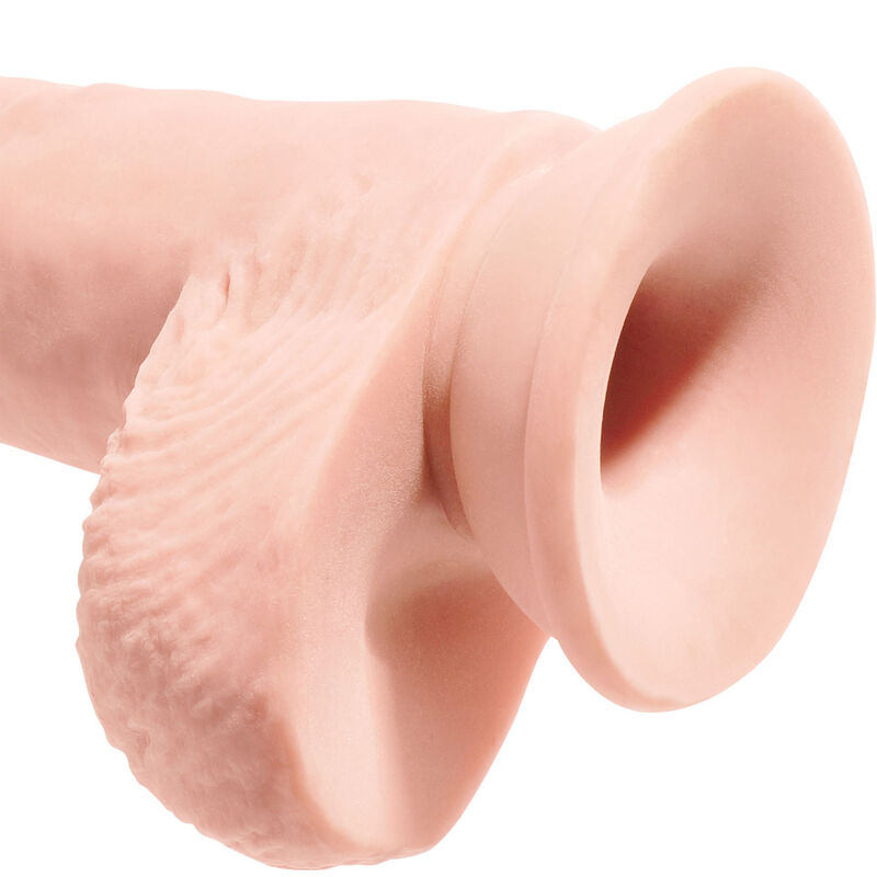 KING COCK - REALISTIC PENIS WITH BALLS 19.4 CM LIGHT - Amore24
