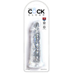 KING COCK - CLEAR REALISTIC PENIS 19.7 CM TRANSPARENT - Amore24