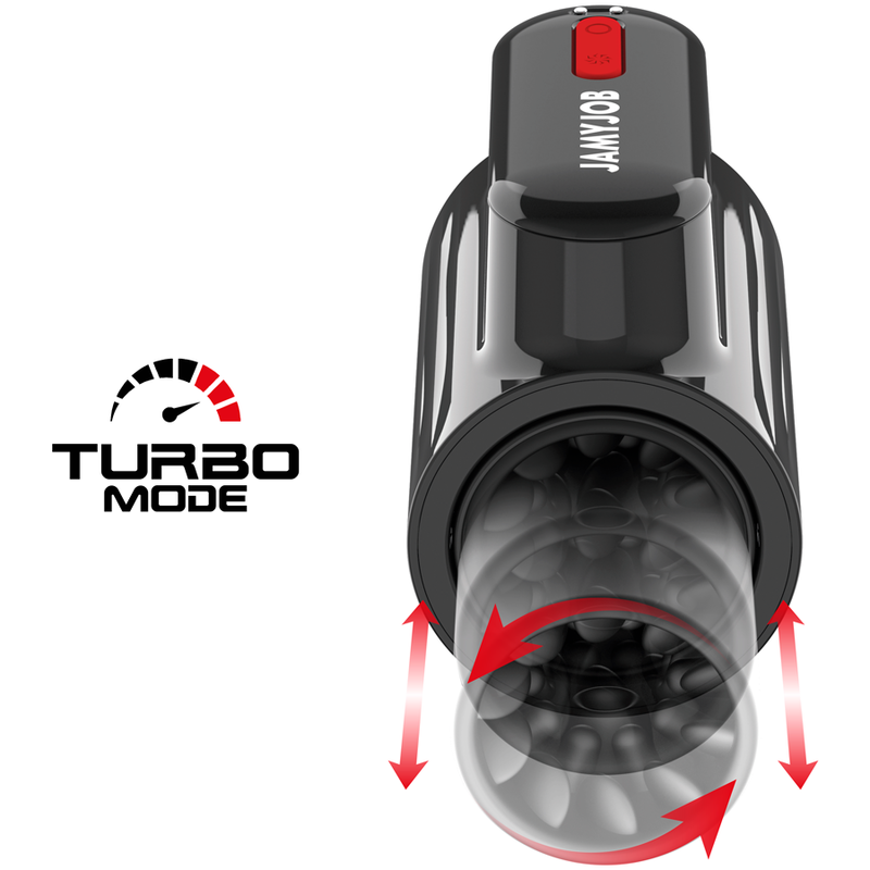JAMYJOB - VORTEX THRUSTING AND 360 ROTATE TECH TURBO MODE MASTURBATOR - Amore24