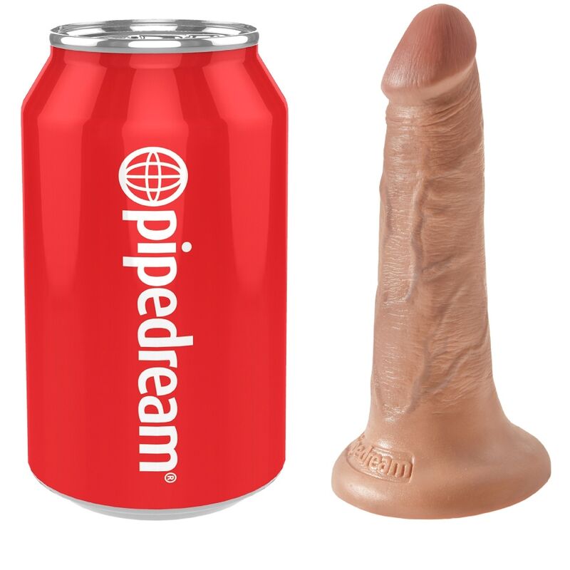 KING COCK - REALISTIC PENIS 12 CM CARAMEL - Amore24