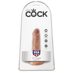 KING COCK - REALISTIC PENIS 12 CM CARAMEL - Amore24