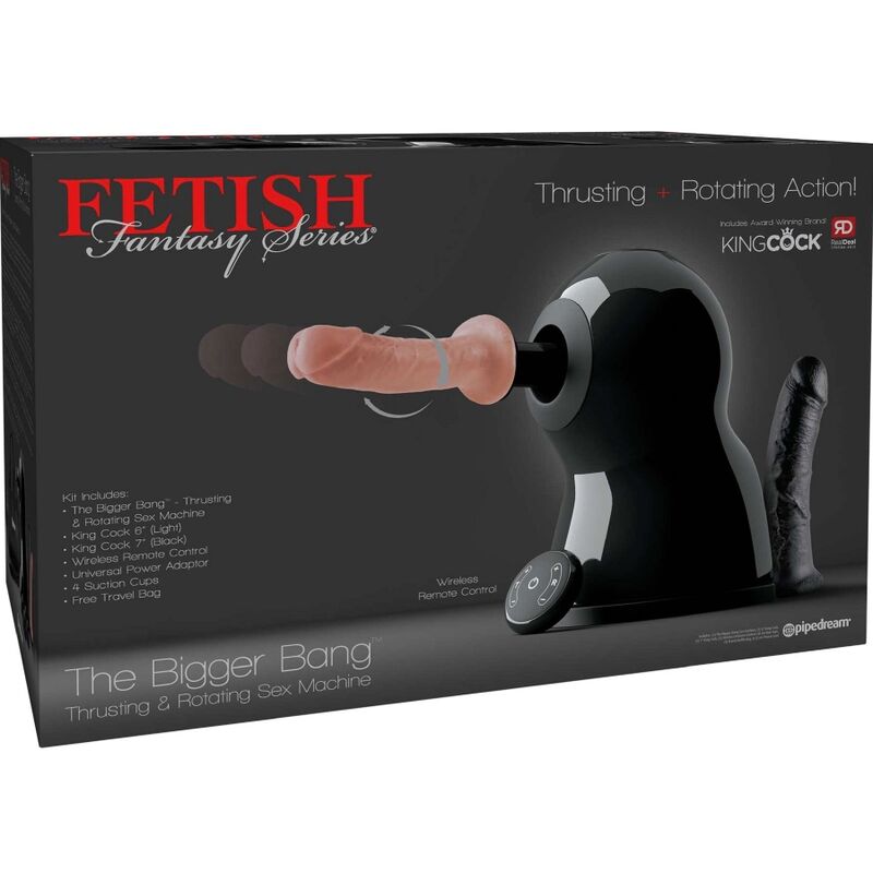 FETISH FANTASY SERIES - SEX MACHINE BIGGER BANG ROTATION AND PUSH - Amore24