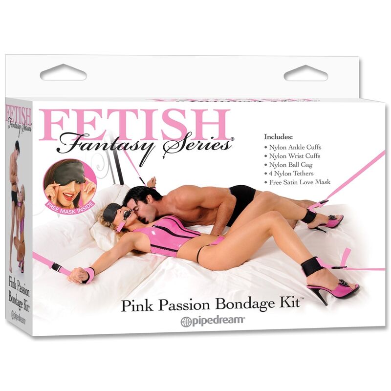 FETISH FANTASY SERIES - KIT BONDAGE PINK - Amore24