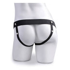 FETISH FANTASY SERIES - ADJUSTABLE HARNESS REALISTIC PENIS WITH BALLS SQUIRTING 19 CM - Amore24
