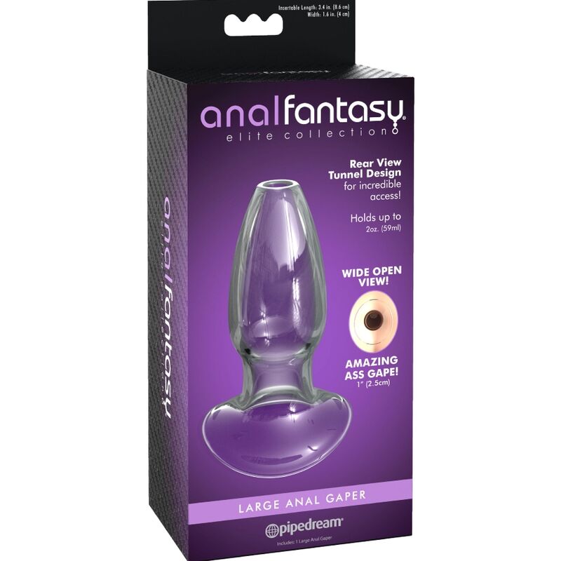 ANAL FANTASY ELITE COLLECTION - ANAL GAPER CRYSTAL DILATOR SIZE M - Amore24