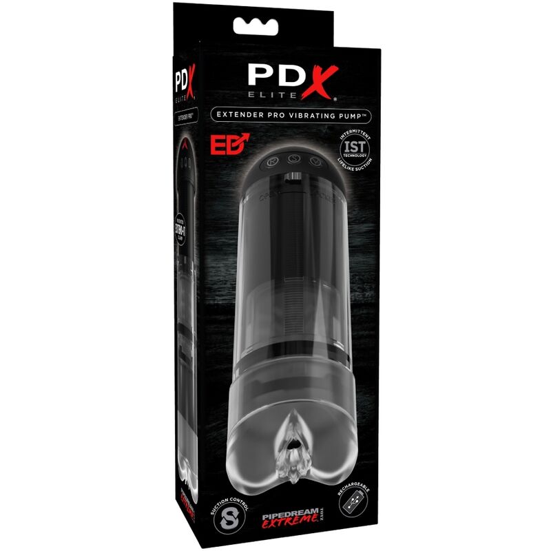 PDX ELITE - STROKER EXTENDER PRO VIBRATOR - Amore24