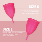 INTIMICHIC - MENSTRUAL CUP MEDICAL GRADE SILICONE - SIZE S - Amore24