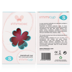 INTIMICHIC - MENSTRUAL CUP MEDICAL GRADE SILICONE - SIZE S - Amore24