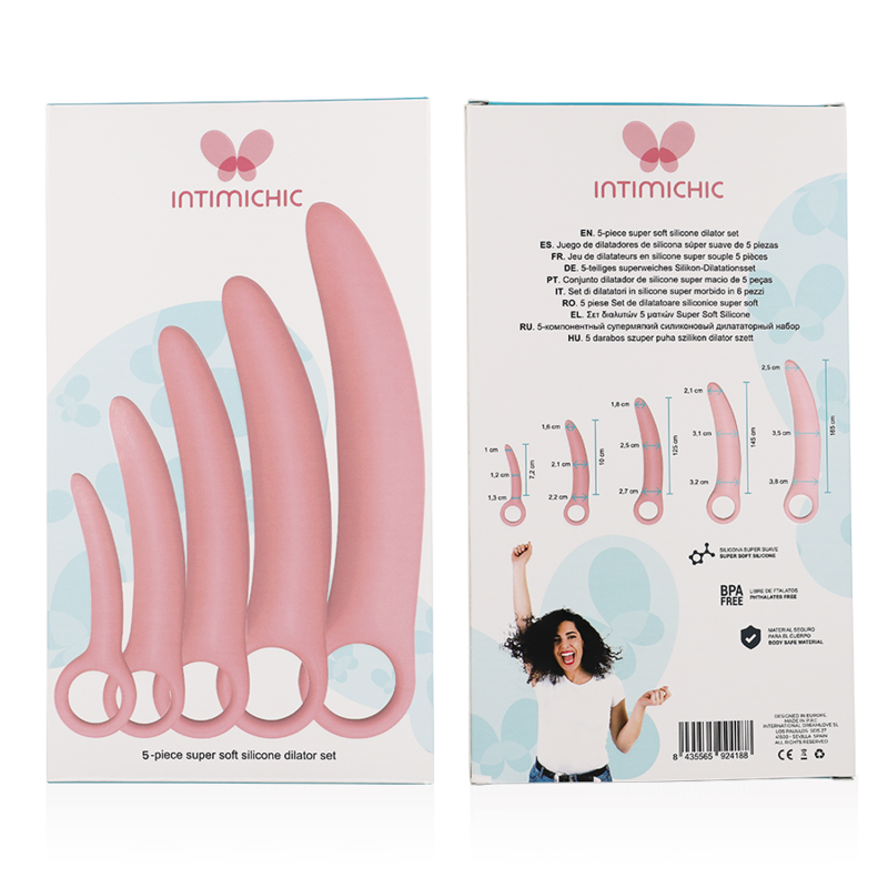 INTIMICHIC - SILICONE DILATOR 5 PIECES SET - Amore24