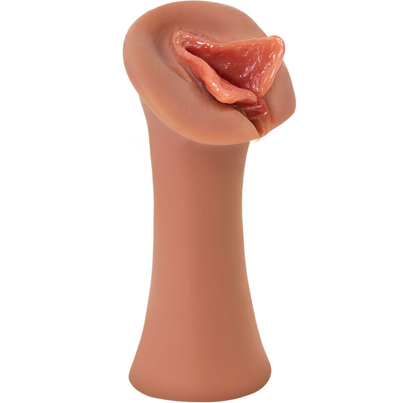 FETISH FANTASY EXTREME - LUSCIOUS LIPS STROKER SILICONE CARAMEL - Amore24