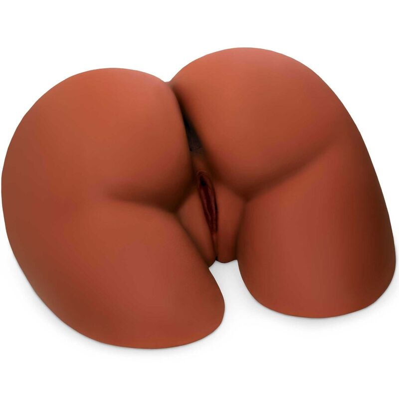 PDX PLUS - PERFECT ASS XL DOUBLE ENTRY BROWN MASTURBATOR - Amore24
