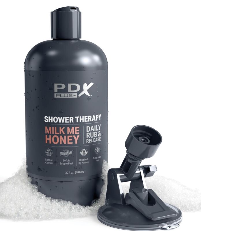 PDX PLUS - STROKER MASTURBATOR DISCRETE BOTTLE DESIGN MILK ME HONEY CANDY SHAMPOO - Amore24