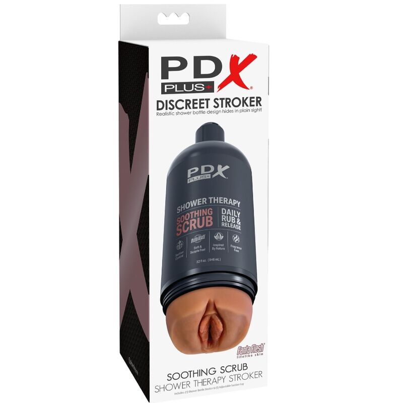 PDX PLUS - STROKER MASTURBATOR DISCREET BOTTLE DESIGN SOOTHING SCRUB CANDY SHAMPOO - Amore24