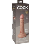 KING COCK - ELITE REALISTIC SILICONE DILDO 15.2 CM - Amore24