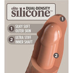 KING COCK - ELITE REALISTIC SILICONE DILDO 17.8 CM CARAMEL - Amore24
