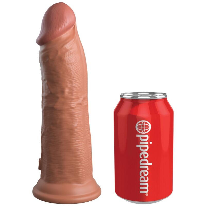 KING COCK - ELITE REALISTIC SILICONE DILDO 20.3 CM CARAMEL - Amore24