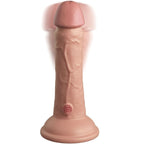 KING COCK - ELITE REALISTIC DILDO VIBRATING & SILICONE 15.2 CM - Amore24