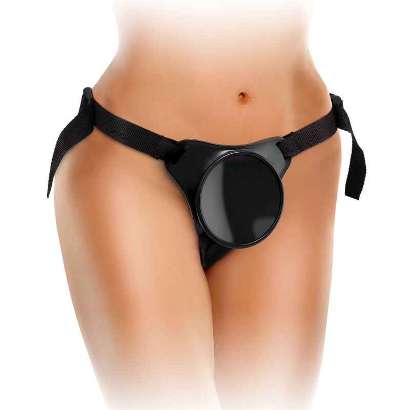 KING COCK - ELITE ADJUSTABLE HARNESS WITH DILDO 15.2 CM FOR BEGINNERS - Amore24