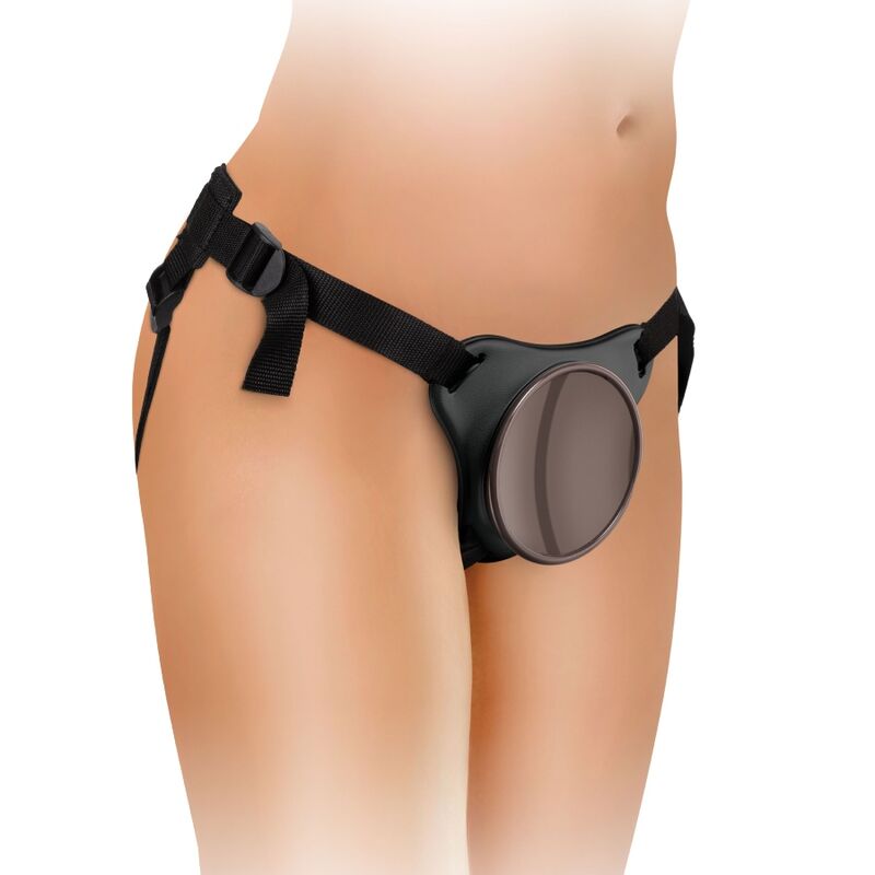 KING COCK - ELITE COMFY ADJUSTABLE HARNESS WITH DILDO 17.8 CM - Amore24